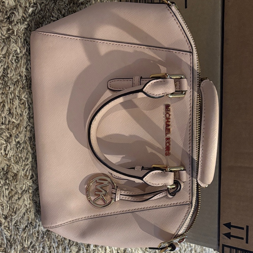 Michael Kors Blush Satchel Bag